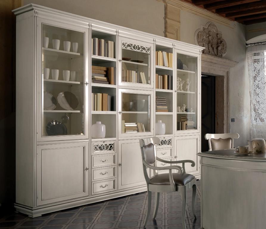 Arbeitszimmer Möbel Büro Bücherregal Holz Bücherregal mit Schubladen Design