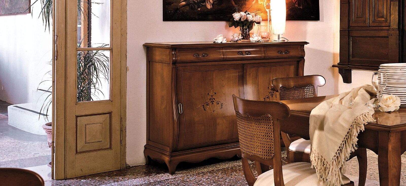 xl Buffet Kommode Kommoden Schrank Klassisch Anrichte Konsole Regal Holz
