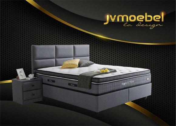 Bettgestell Stoff Möbel Luxus Modern Betten Bett Textil Schlafzimmer Design Neu