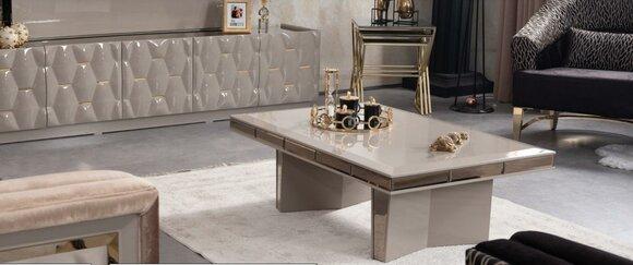 Wohnzimmer Design Tische Möbel Tisch Luxus Beistelltisch Holz Modern Couchtisch