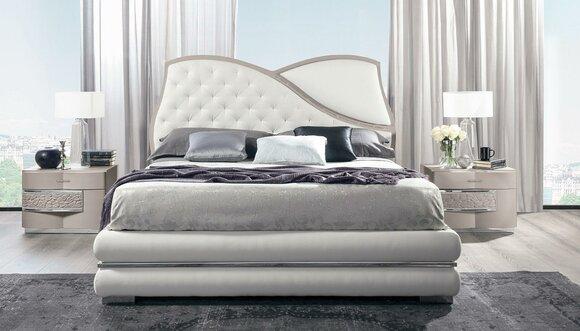 Bett Bettgestellee Bettrahmen Betten Doppel Luxus Doppelbett Weiß Modern Design