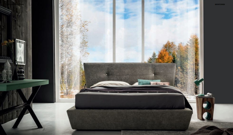 Designer Bett Schlafzimmer Betten Textil Leder Hotel Luxus Polster Samt Stoff