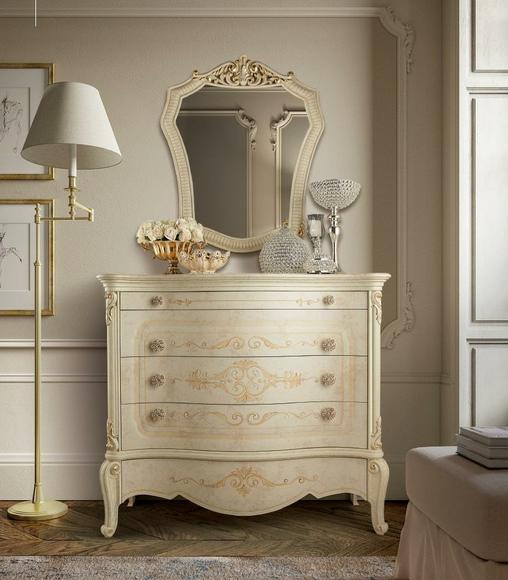 Kommode Schrank Luxus Kommoden Schrank Regal Konsole Möbel Holzschrank Italy Neu