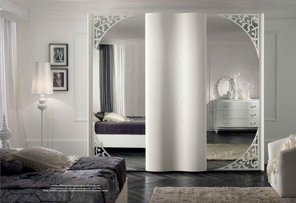 Kleiderschrank Schrank Luxus Schwebetüren Design Schlafzimmer Schränke Holz neu