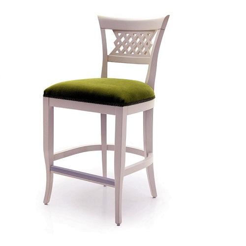 Design Barstühle Bar Hocker Tresen Stühle Samt Barhocker Barstuhl 1x Stoff