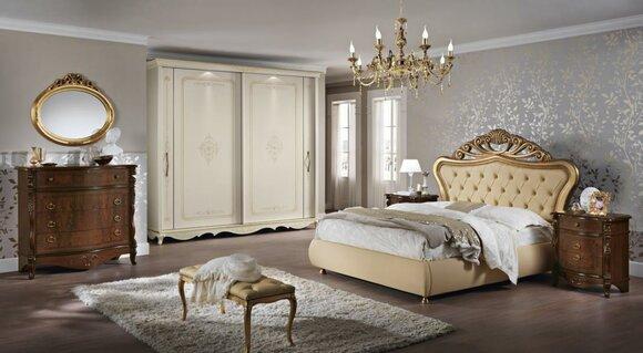 Bett Schrank Schublade Schlafzimmermöbel Nachttisch mit Schubladen Kommode Neu