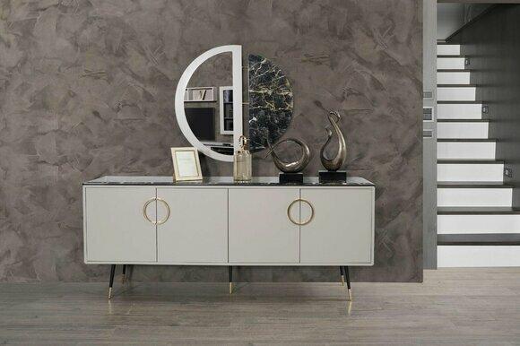 Sideboard Kommoden Möbel rtv Wohnzimmer Schrank Regal Kommode tv Ständer Holz