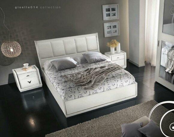 Polsterbett+Betten+Bett+Polster+Design+Hotel+Doppel+Luxus+Design+Bettrahmen