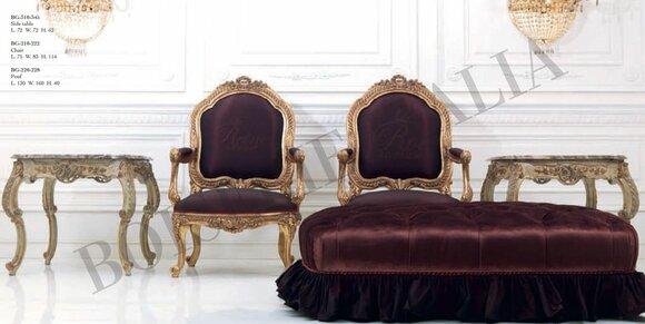 Couchtisch Tisch Beistelltisch Wohnzimmertisch Holz Royal Beistell Barock Rokoko