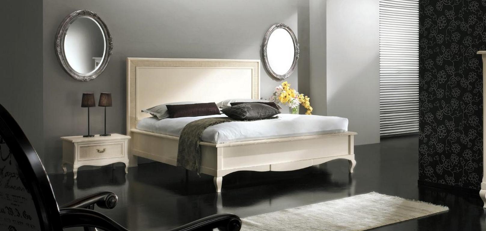 Doppelbett Betten Neu Schlafzimmer Möbel Massivholz Vaccari cav giovanni Bett