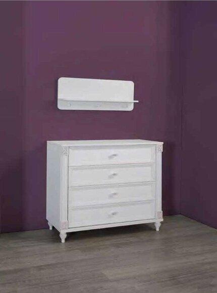 Kinderzimmer Modern Kommode mit Schubladen Möbel Massivholz Designer Zimmer Neu