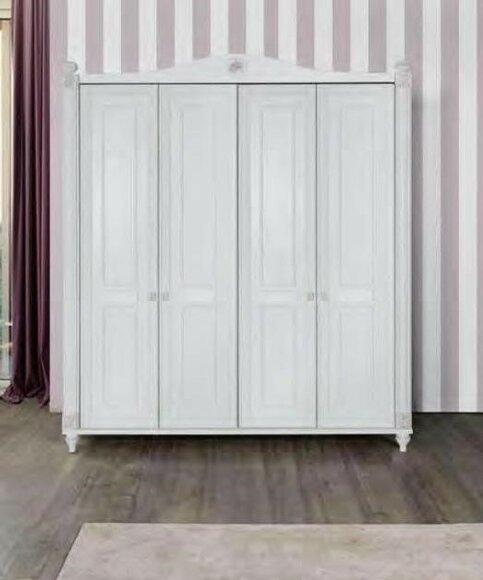 Kleiderschrank Schrank Schlafzimmerschrank Design Jugend Kleiderschränke Weiß