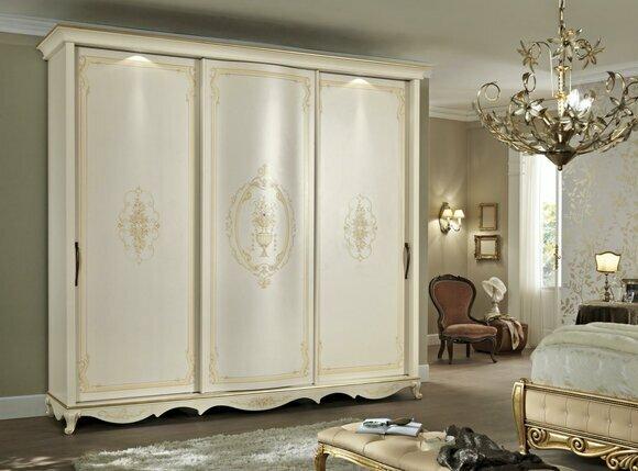 Kleiderschrank Massivholz Schlafzimmermöbel Design Kleiderschrank Weiße Schränke