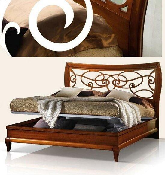 Bett Luxus Schlafzimmer Doppelbett Holz Polster Betten Doppel Bettrahmen