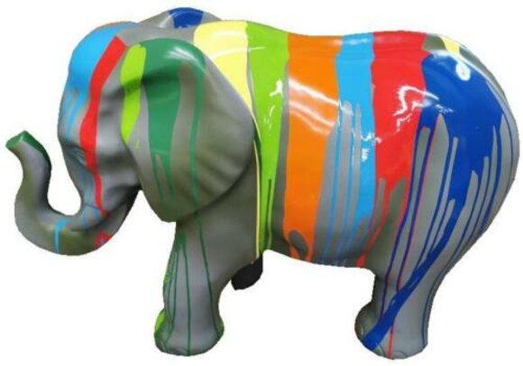 Designer Figur Statue Moderne Figuren Dekoration Elefant Deko Garten Skulpturen