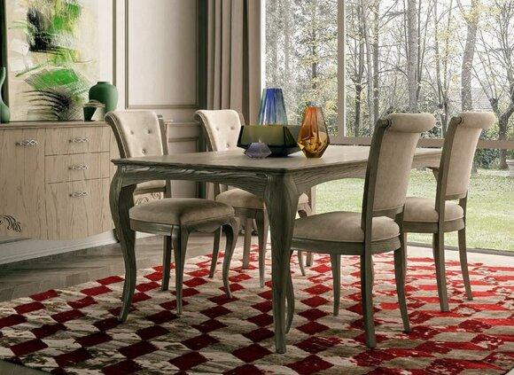 Esstisch Design Möbel Einrichtung Tische Massivholz Tisch Neu Italienische