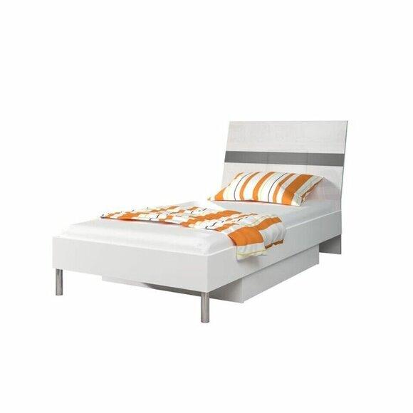 Betten Kinderbett Kinderzimmer Bett Kinderbett Möbel Holz Grau Hochglanz Neu