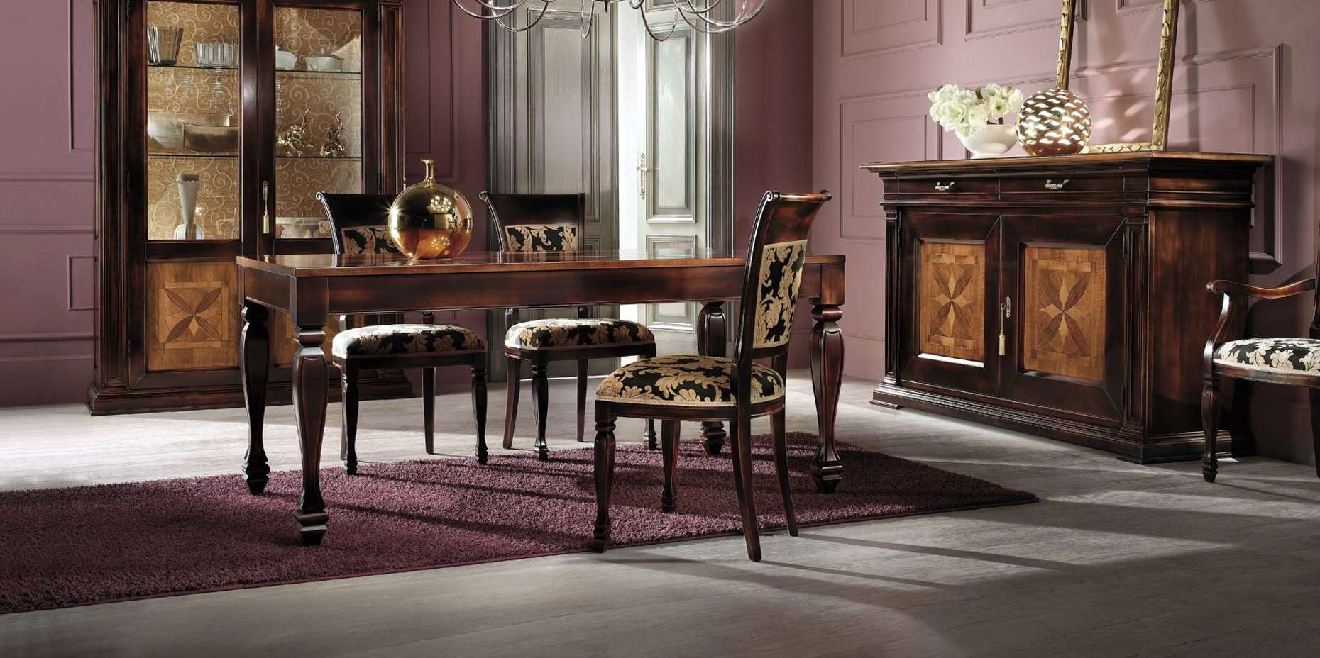 Esstisch Luxus Tisch Massiv Holz aus Italien Esszimmer Tische Einrichtung
