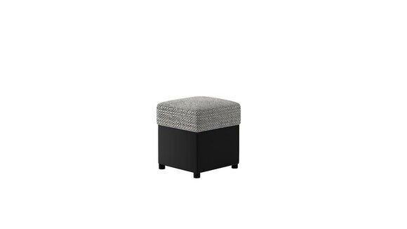 Hocker R1 Designer Luxus Hocker Polster Sitz Textil Relax Beistell Sofa Sitzbank
