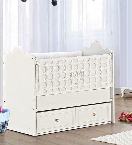 Babybett Schlafzimmer Säugling Betten Möbel Kinderzimmer Babybetten Landhaus Neu