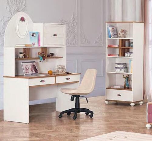 Schreibtisch Bücher Regal Kinderzimmer Holz Jugendzimmer Tisch Schrank 2tlg. Set