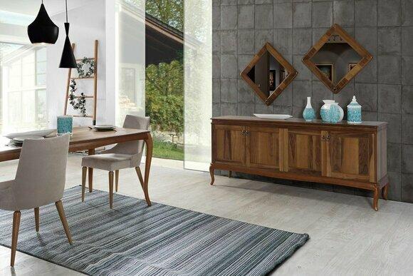 Sideboard Schrank Kommoden Holz Schränke Anrichte Möbel Konsole Möbel Kommode