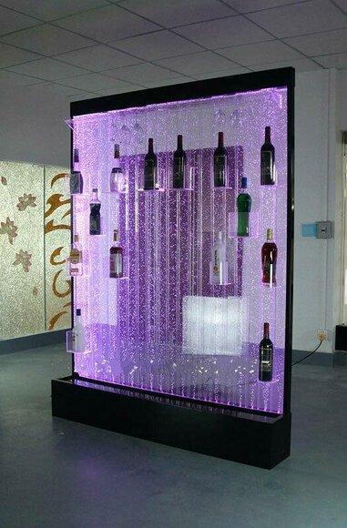 Led Wasser Wand Bar Säule Wassersäulen Regal Flaschen Beleuchtet Sofort