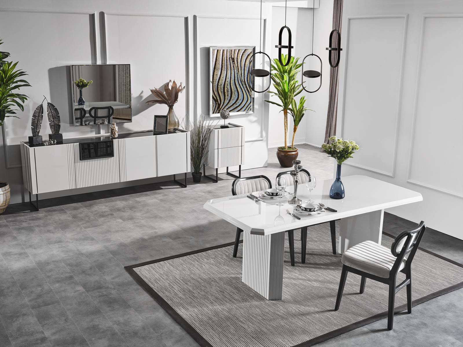 Esstisch Tisch Tische Modern Holz Ess Esszimmer Design Italienischer Stil Neu