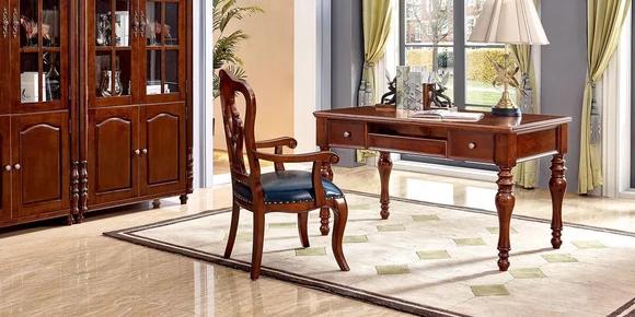 Büro Schreibtisch Armlehnenstuhl Arbeitszimmer Büro Einrichtung Möbel