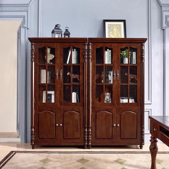 Bücherregal Vitrine Vitrinenschrank Regal Holz Schrank Bücherschrank