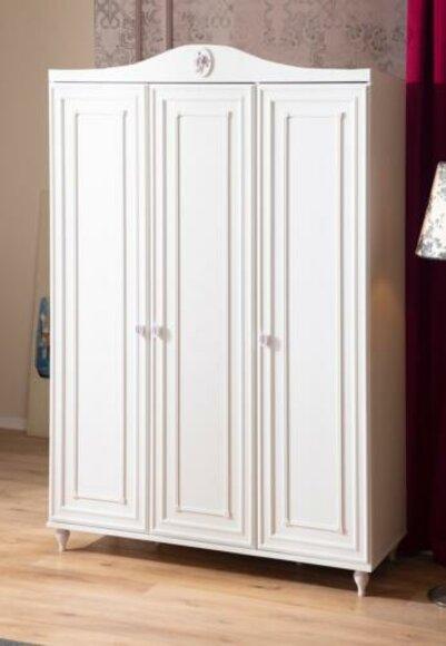 Kleiderschrank Designer Schrank Edler Holz Luxus Kinderzimmer 140cm Neu