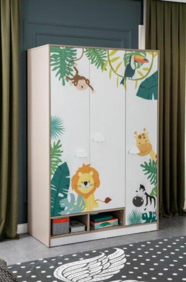 Kleiderschrank Mädchen Luxus Design Schlafzimmer Schränke Holz Neu
