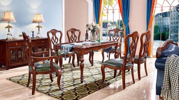Komplett Set 6 Stühle Esszimmer Gruppe Holz Stuhl Luxus Möbel Barock