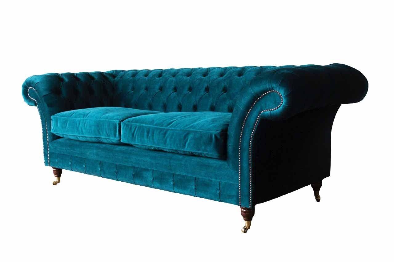 Designer Sofa 3 Sitzer Chesterfield Couch Polster Sofas Designsofa Sitz