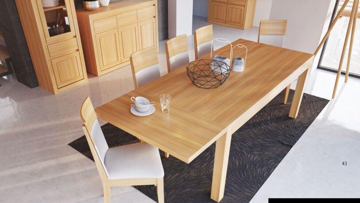 Esstisch Holz Tische Wohn Ess Zimmer Tisch Massivholz 120x90cm Esstische Massiv