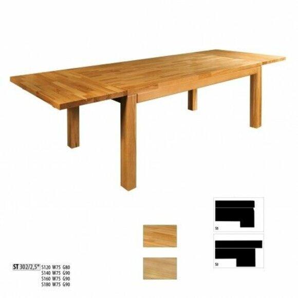 Tisch Echtes Holz Eiche Massivholz Esstische Vollmassiv 140x90cm Tische Echtholz