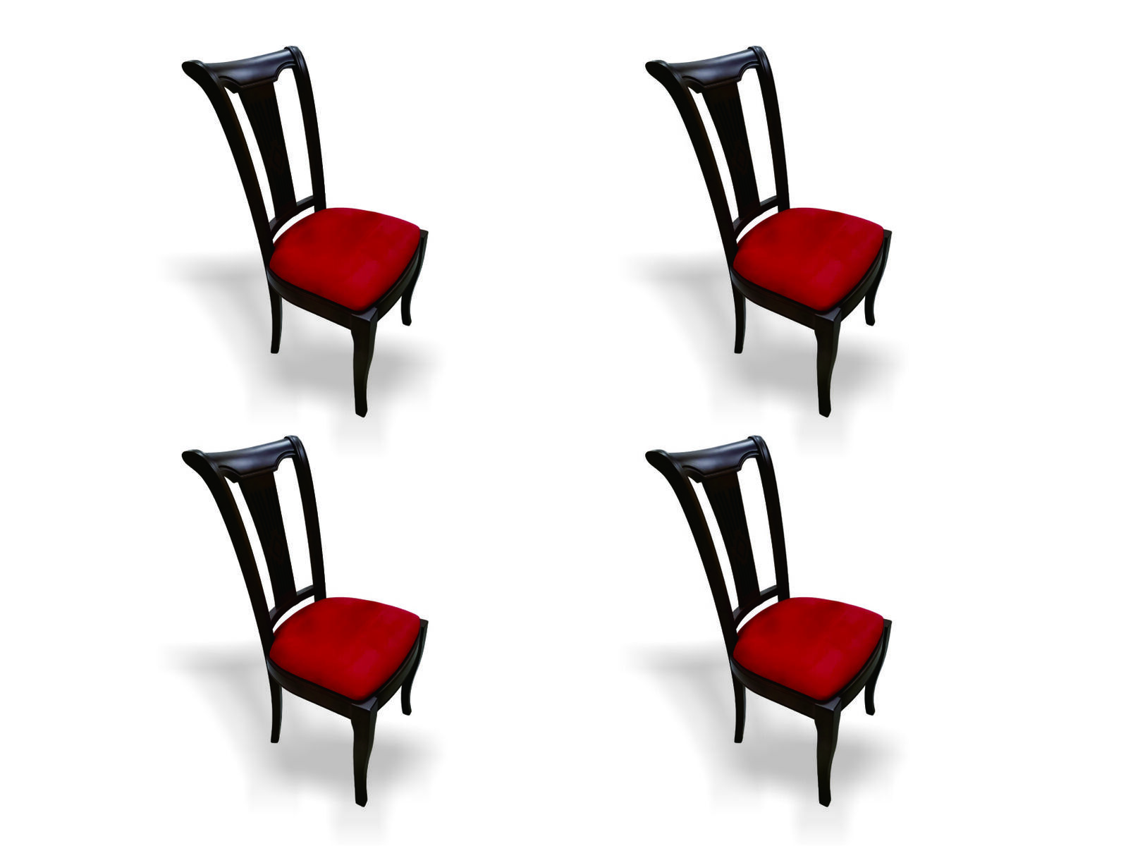 Esszimmer Stuhl Garnitur Sessel Neu Set Design 4x Stühle Gruppe Sofort