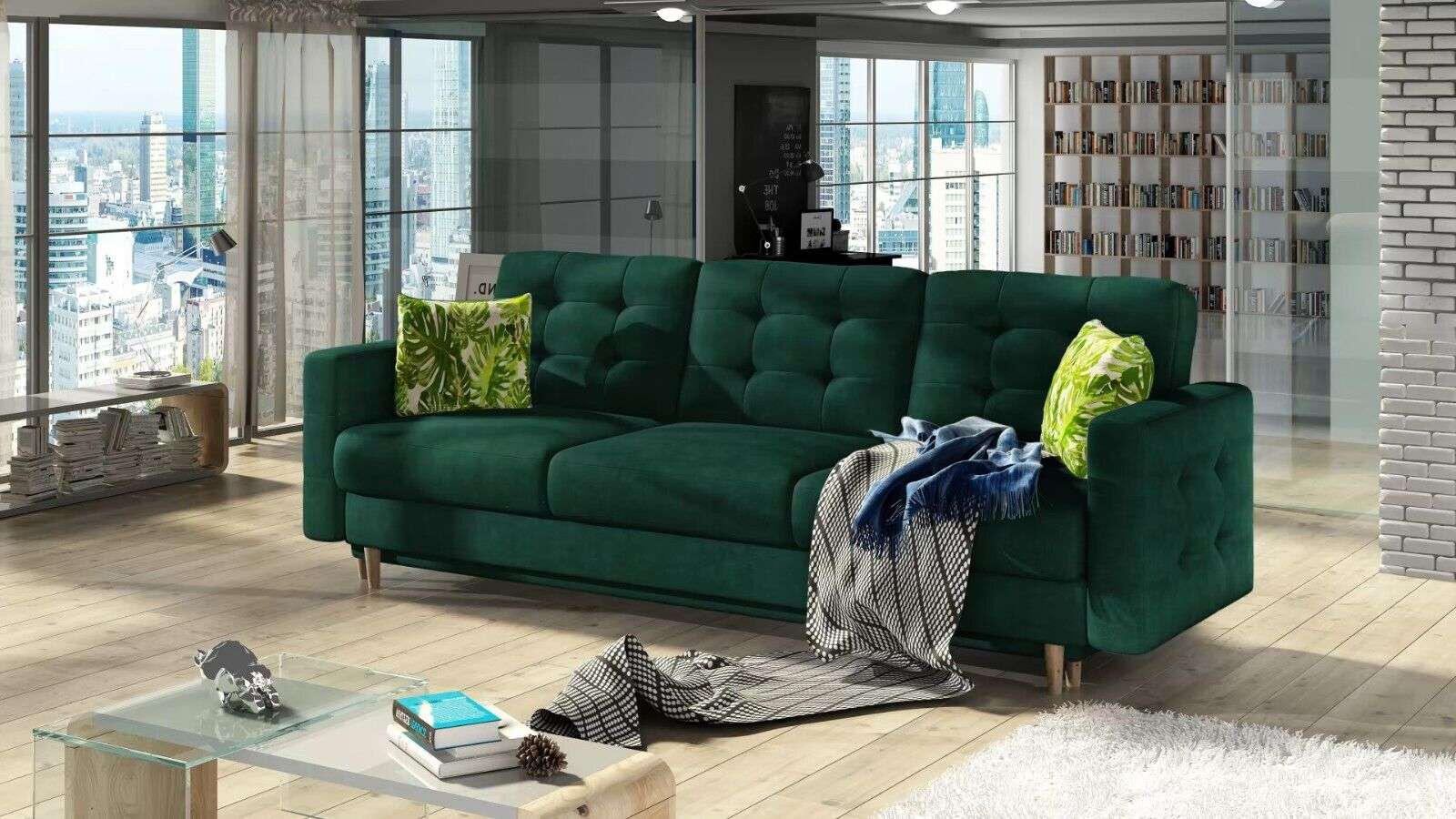 Dreisitzer Sofa Wohnzimmer Couch Polster 3 Sitzer 100% Textil Couch Sofort
