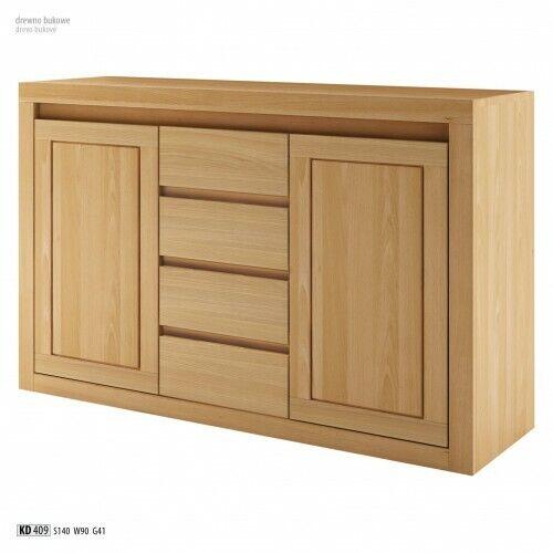Designer Kommode Seite Low Board Kleiderschrank Regal für Wohnzimmer Massivholz