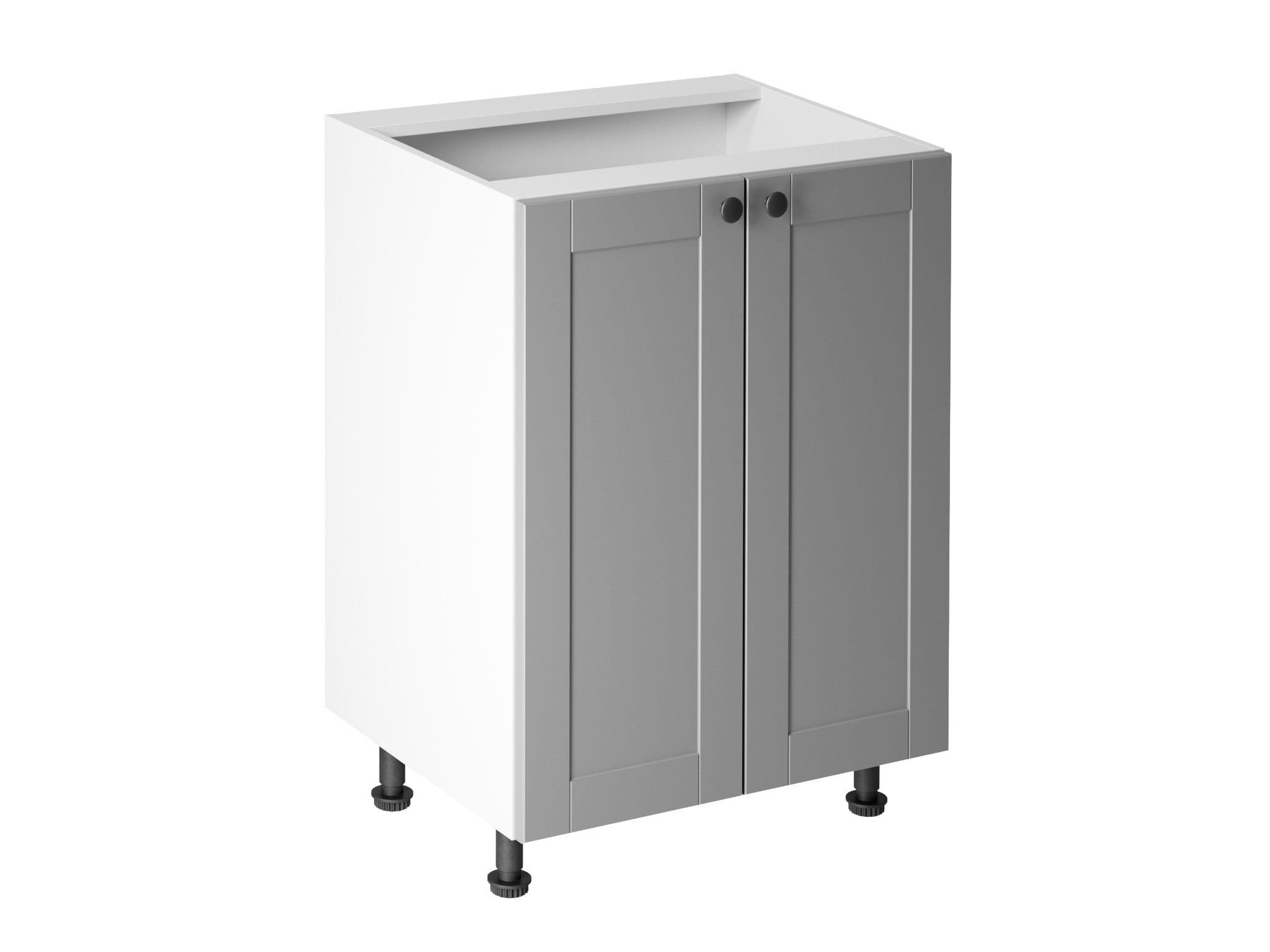 UNTERSCHRANK MIT ZWEI TÜREN IN DER FARBE WEISS IN EINEM MODERNEN STIL D60