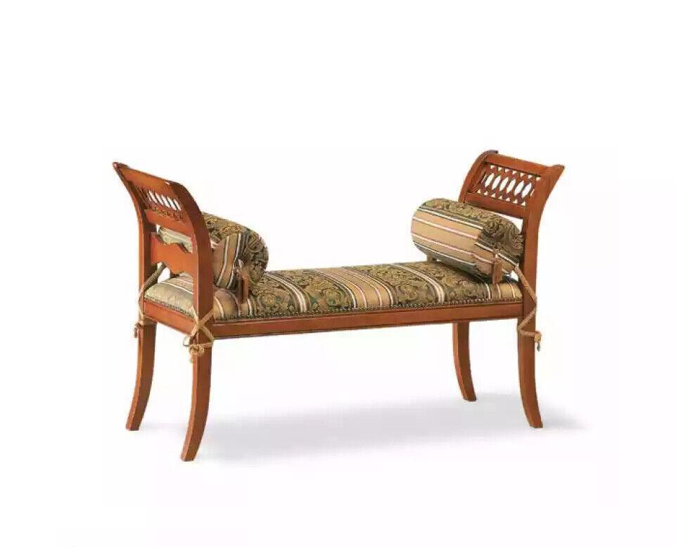 Klassische Sitzbank Hocker Designer Sitzmöbel Polsterbank Bänke Bank