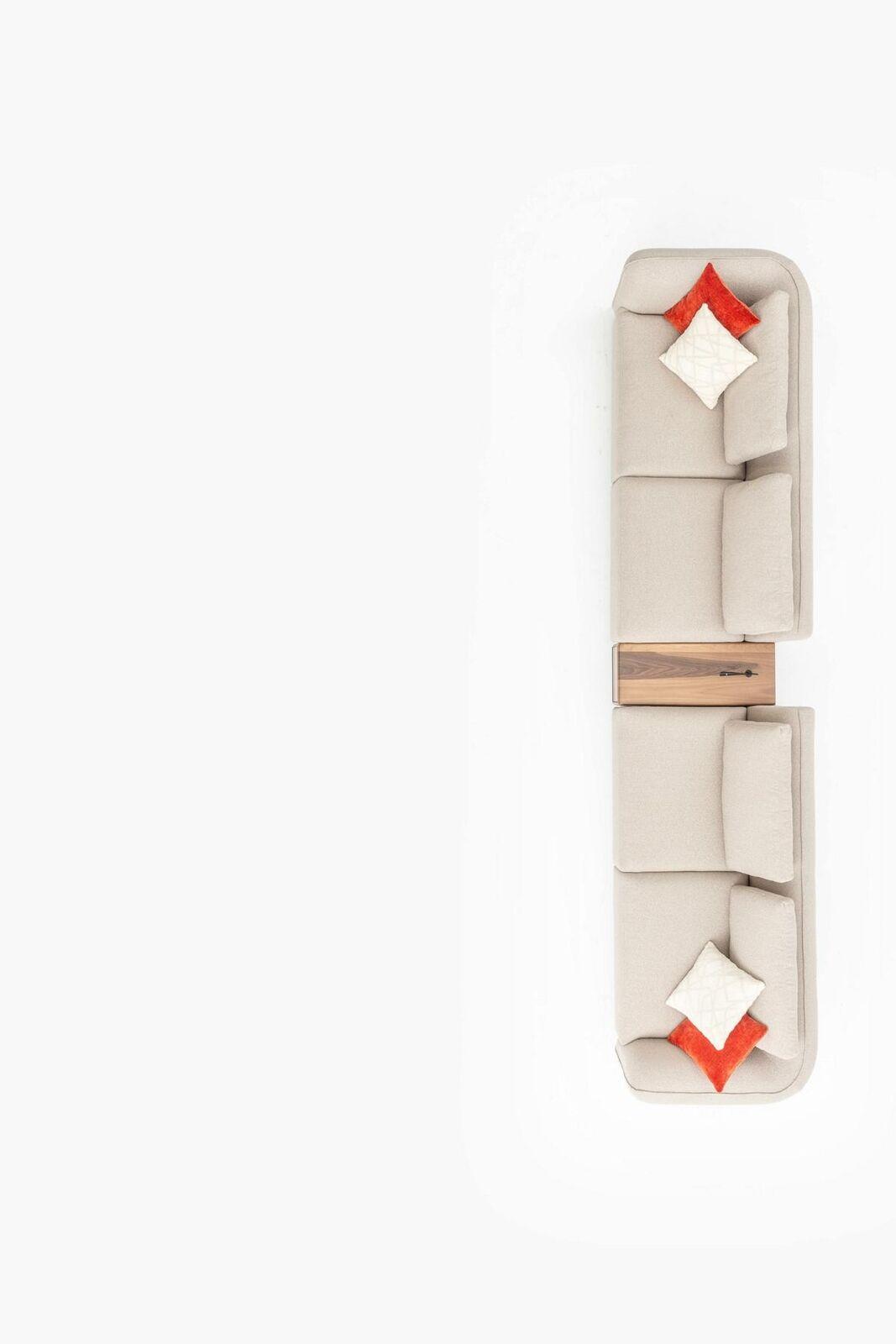 Sofas big Sofa Couch 6 Sitzer Italienische xxl Couchen Möbel Textil