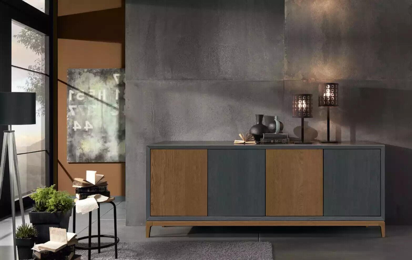 Wohnzimmer Sideboard neue Farbe grau Kommode modern