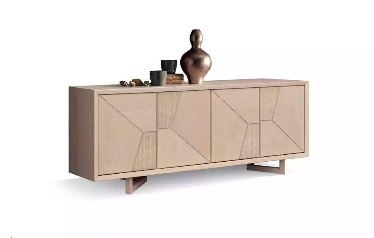 Beiges Sideboard Moderne Kommode Designer Anrichte Holy Möbel Wohnzimmer