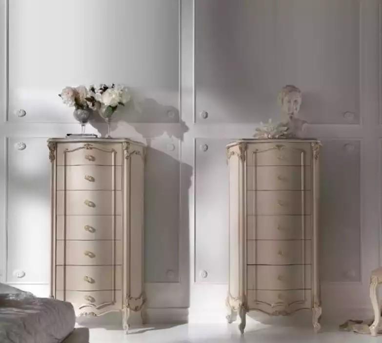 Kommode Luxus Kommoden Regal Möbel Holzschrank Italienische Stil Neu