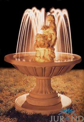 Springbrunnen Fontäne Fontaine Brunnen Wasserspiel Römische Garten Deko Neu 1051