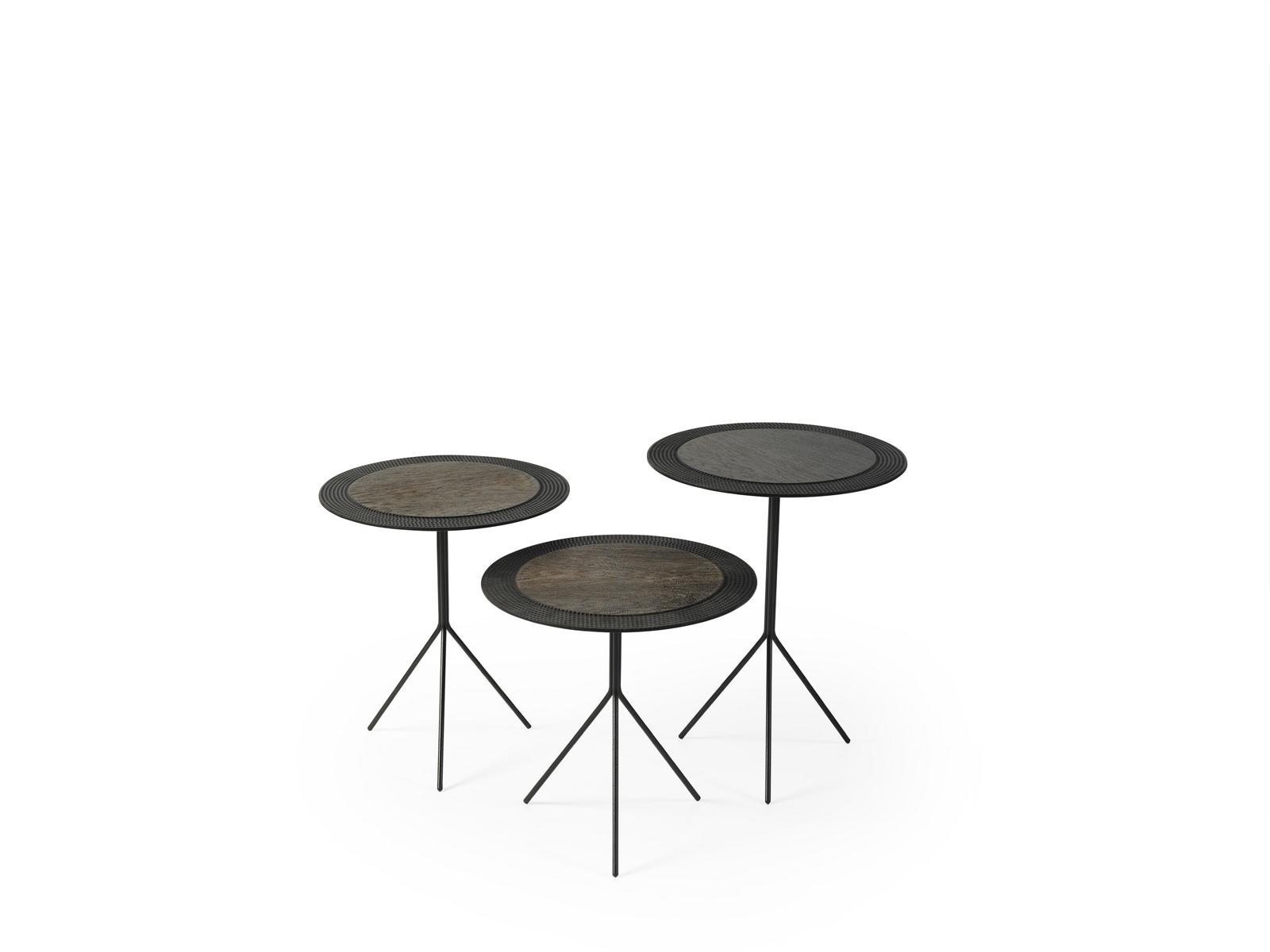 Runde Set 3x Couchtische Kaffeetische Designer Wohnzimmer Tische Neu