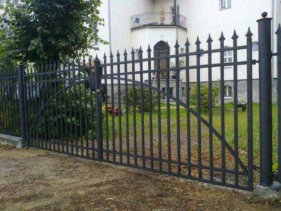 Garten Pforte Haus Tor Eingangs Tür Schmiedeeisen Maßanfertigung Eisen Tore M059