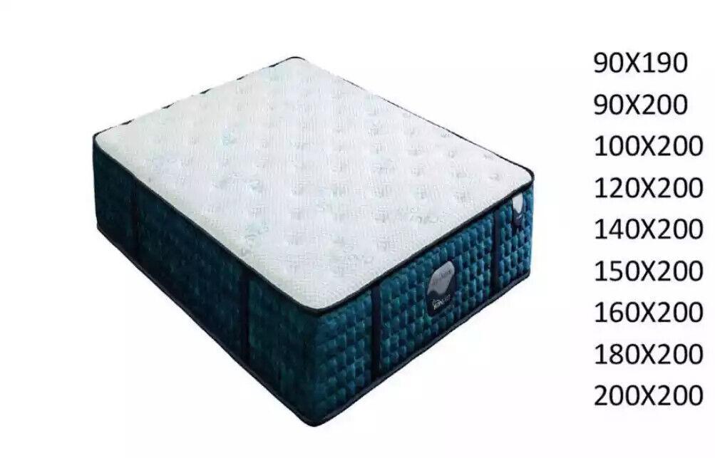 Kingsize Matratze Dicken Luxus Matratzen 200x200cm 25cm big Orthopädische