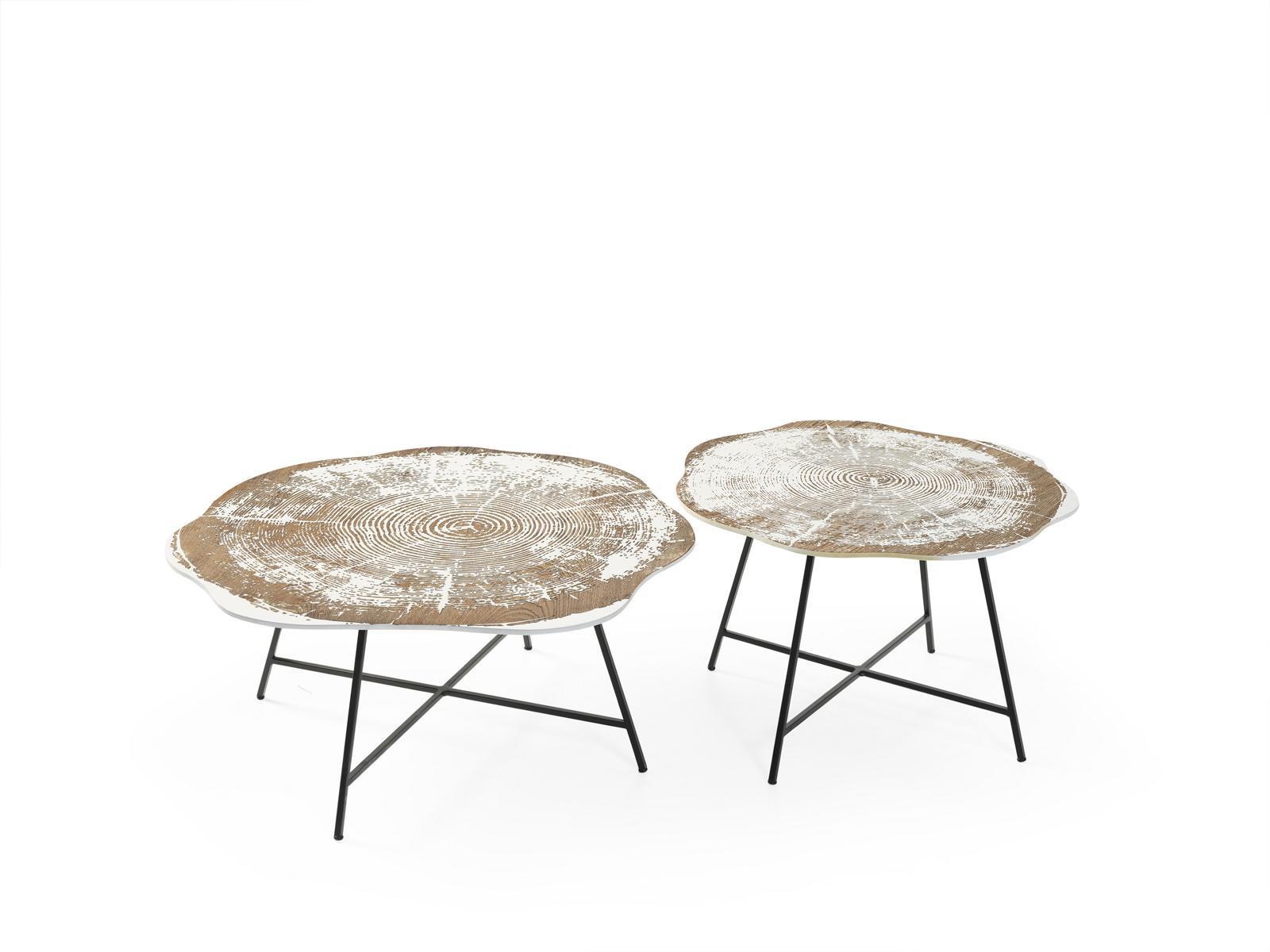 Couchtische 2er Set Couchtische Tische Designer Rund 2tlg Kaffeetische